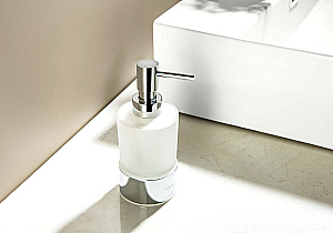 Диспенсер Aquatek Лира AQ4429CR хром купить в интернет-магазине сантехники Sanbest