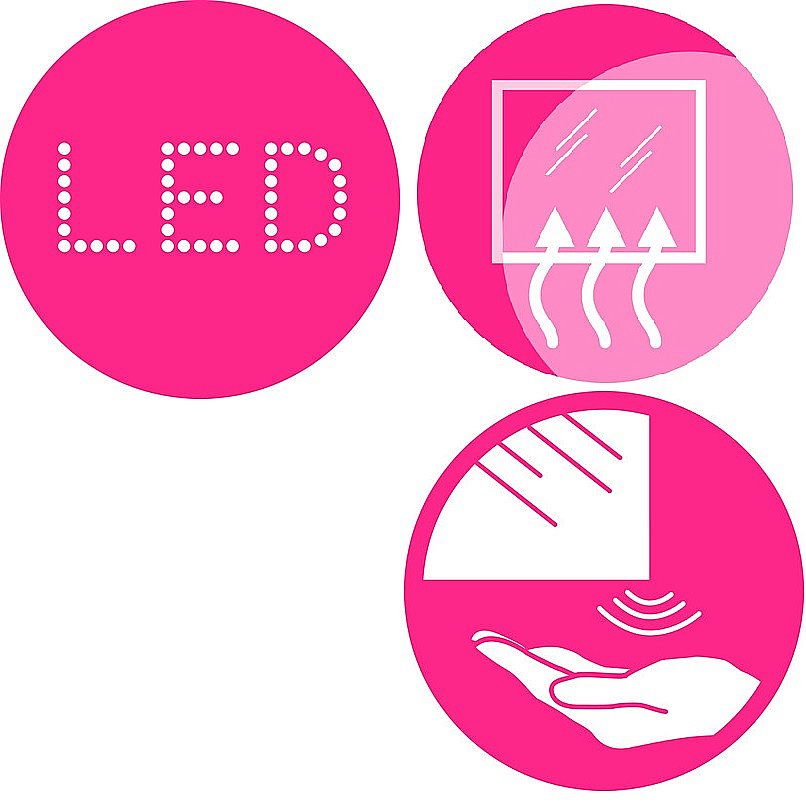 Зеркало Jacob Delafon PARALLEL EB1413RU-NF 80 в ванную от интернет-магазине сантехники Sanbest