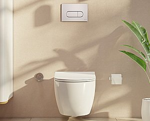 Кнопка для инсталляции Vitra Root Round 740-2280 хром купить в интернет-магазине сантехники Sanbest