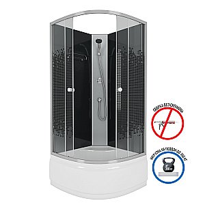 Душевая кабина Niagara Eco NG-7508-14ВК 90х90 купить в интернет-магазине Sanbest