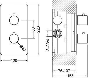 Смеситель для душа Aquatek Европа AQ1391CR хром купить в интернет-магазине сантехники Sanbest