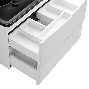 Тумба с раковиной BelBagno ACQUA 100 подвесная Bianco Lucido для ванной в интернет-магазине Sanbest