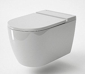 Унитаз подвесной Grossman Impuls GR-5502 с крышкой микролифт купить в интернет-магазине Sanbest