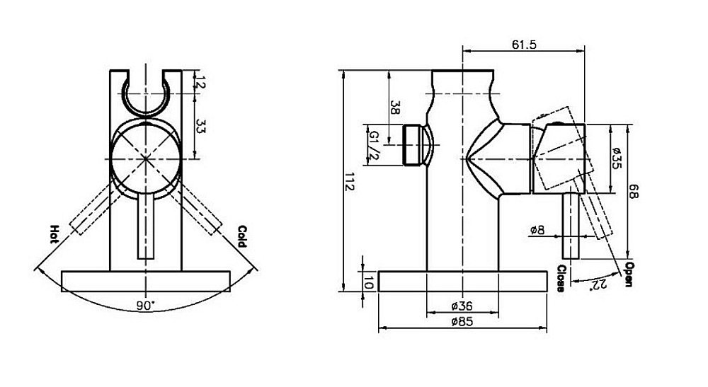 Гигиенический душ Britton SH940C купить в интернет-магазине сантехники Sanbest