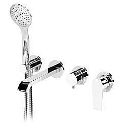 Смеситель для ванны Cezares NAUTIC-VDM3-01 хром купить в интернет-магазине сантехники Sanbest