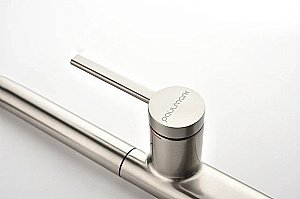 Смеситель для кухни Paulmark Neo Ne214419-BS  брашированная сталь купить в интернет-магазине сантехники Sanbest