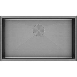 Кухонная мойка Paulmark Next 74 PM217444-MG серая матовая купить в интернет-магазине сантехники Sanbest