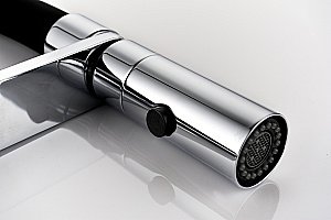 Смеситель для кухни Vincea VKF-114GM вороненая сталь купить в интернет-магазине сантехники Sanbest