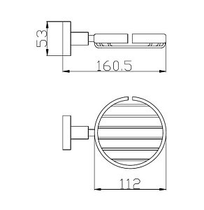 Мыльница Rav-Slezak COLORADO COA0301 купить в интернет-магазине сантехники Sanbest