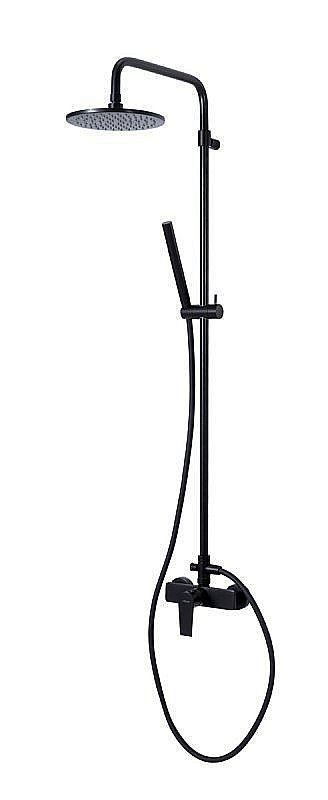 Душевая система Cezares NAUTIC-CD-NOP черная купить в интернет-магазине сантехники Sanbest
