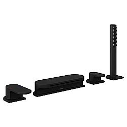 Смеситель для ванны Ravak Chrome CR 025.20BL черный купить в интернет-магазине сантехники Sanbest