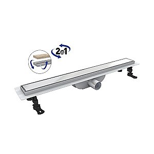 Душевой лоток RGW Drain Leo-41-80 800 Хром купить в интернет-магазине Sanbest