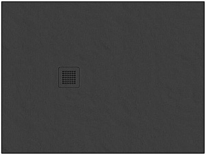Душевой поддон Ravak SLATE PRO 100x80 XA03A433010 черный купить в интернет-магазине Sanbest