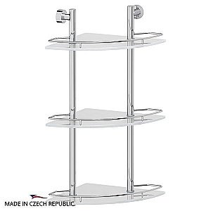 Полка Угловая 3-х ярусная FBS Nostalgy 28 NOS 073 купить в интернет-магазине сантехники Sanbest