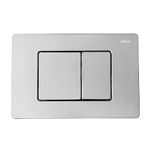 Унитаз подвесной ABBER Rechteck AC1219TC-AC0105-AC0120 белый/кнопка хром глянцевый, с крышкой микролифт, с инсталляцией, безободковый, слив-торнадо купить в интернет-магазине Sanbest