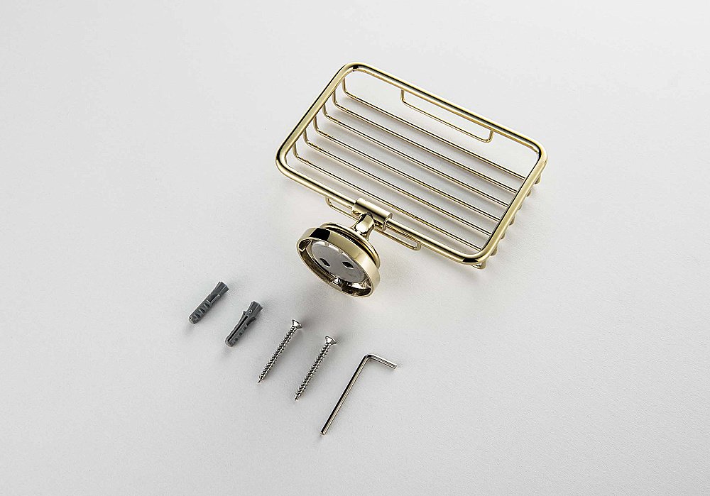 Мыльница Aquatek Классик AQ4533PG золото полированное купить в интернет-магазине сантехники Sanbest