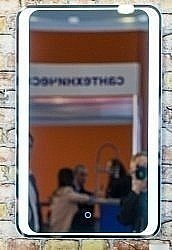 Зеркало Art&Max ELEGANT AM-Ele-600-800-DS-F в ванную от интернет-магазине сантехники Sanbest