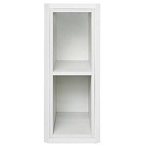 Подвесной шкаф Акватон Брук 20х50 открытый дуб латте для ванной в интернет-магазине сантехники Sanbest