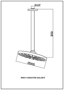 Верхний душ GPD ADS11 купить в интернет-магазине сантехники Sanbest