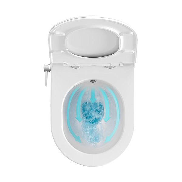 Унитаз-биде Ravak Uni Chrome X01912 белый, с крышкой микролифт купить в интернет-магазине Sanbest