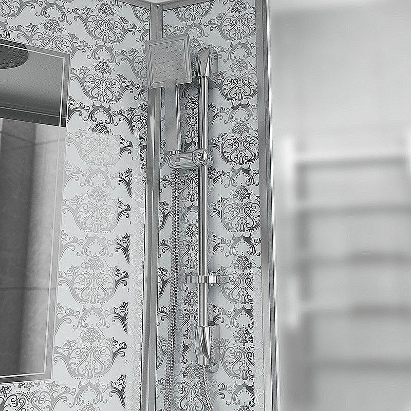 Душевая кабина Niagara Luxe 7711W 90х120 серебро купить в интернет-магазине Sanbest