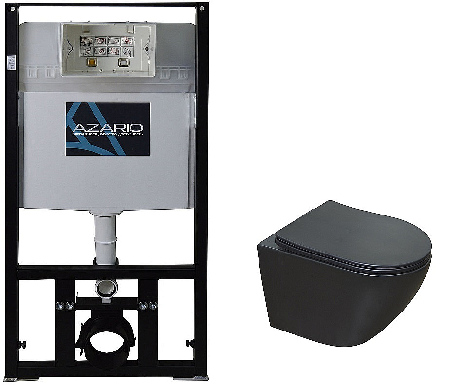 Инсталляция для унитаза Azario AZ-8010-1000 купить в интернет-магазине сантехники Sanbest