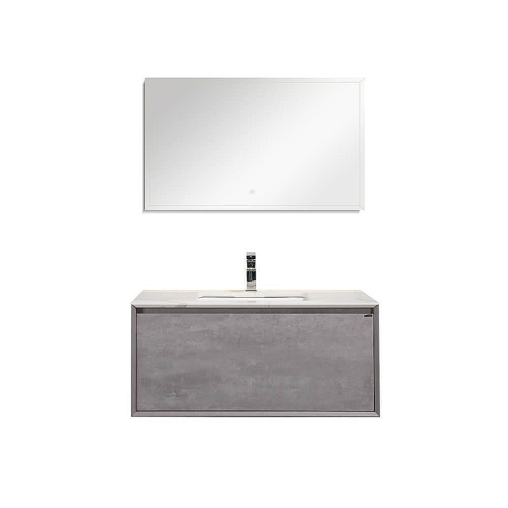 Зеркало Black&White Universe U909 100 в ванную от интернет-магазине сантехники Sanbest