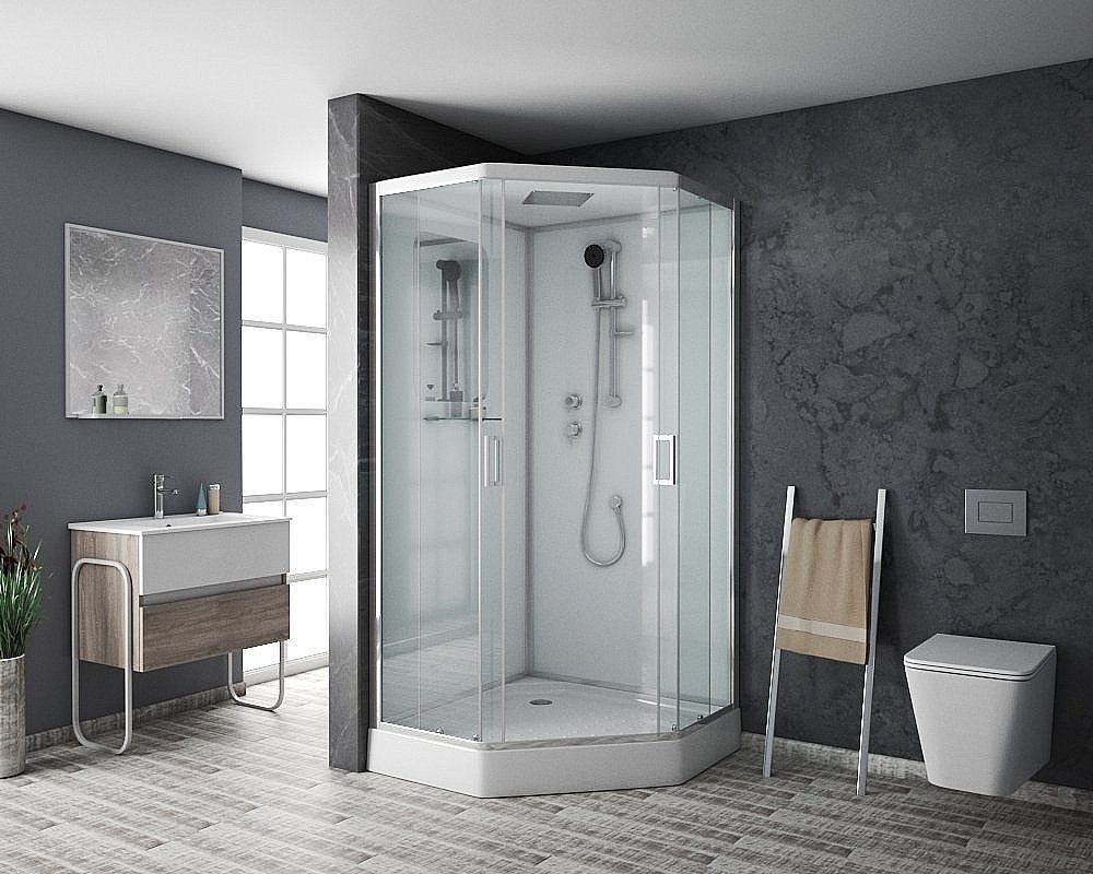 Душевая кабина Niagara Premium NG- 6002-01D 100x100 купить в интернет-магазине Sanbest