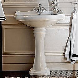 Раковина на пьедестале Kerasan Retro 70 kertig089 белая купить в интернет-магазине Sanbest