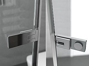 Душевой уголок Ambassador Abner 10011102 100x100 стекло прозрачное/профиль хром купить в интернет-магазине Sanbest