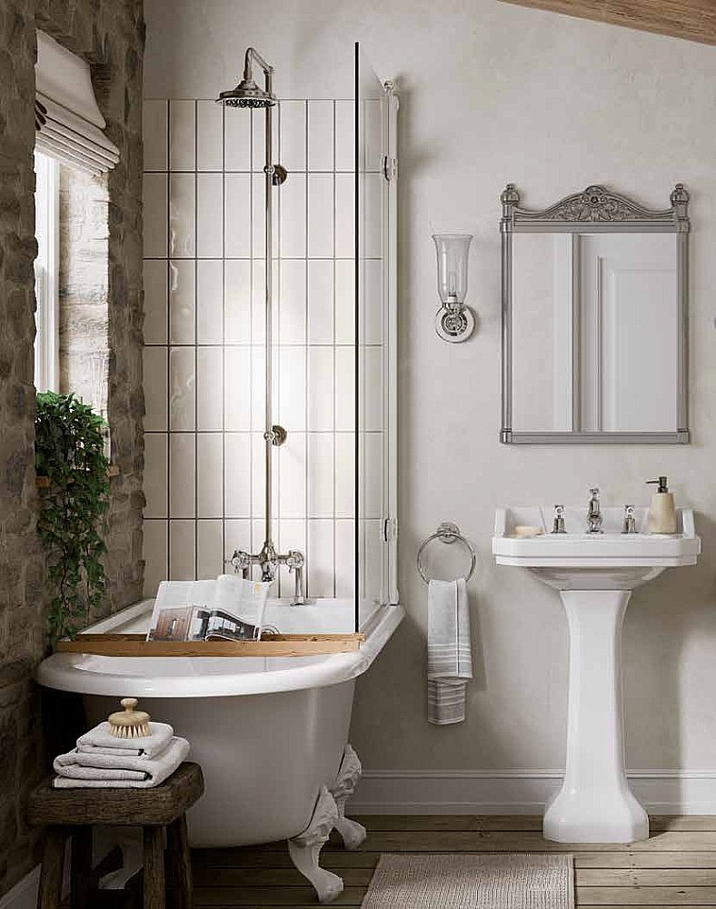 Раковина на пьедестале Burlington Edwardian 56 B4 3TH-P1 белая купить в интернет-магазине Sanbest