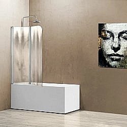 Шторка для ванны Vincea VSB-12114CH-L 114x140 левый купить в интернет-магазине сантехники Sanbest