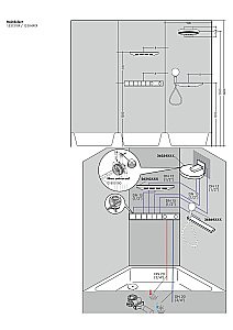 Термостат для душа Hansgrohe RainSelect 15384700 купить в интернет-магазине сантехники Sanbest
