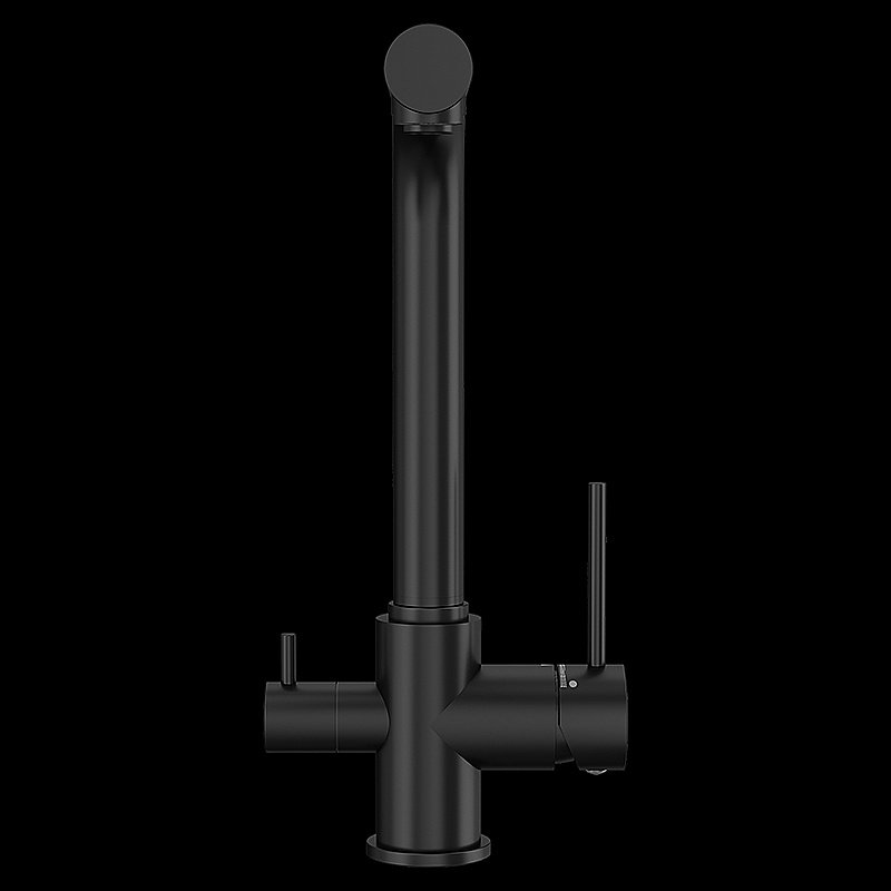 Смеситель для кухни Elghansa Kitchen Pure Water 56A5216-Black черный купить в интернет-магазине сантехники Sanbest