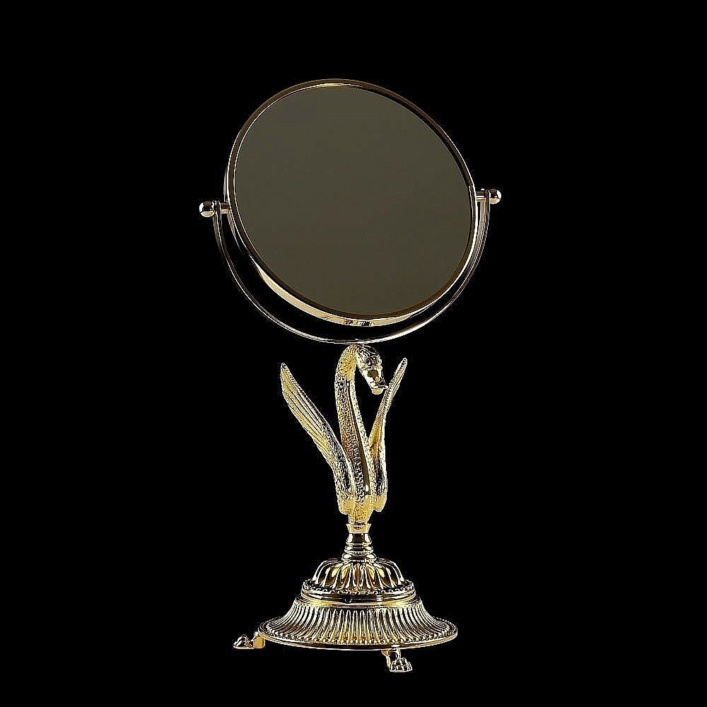 Зеркало косметическое Migliore LUXOR 26129 золото купить в интернет-магазине сантехники Sanbest