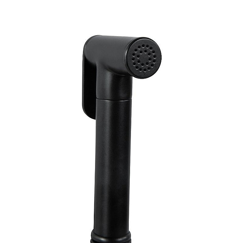 Гигиенический душ Cezares Leaf DIF черный купить в интернет-магазине сантехники Sanbest