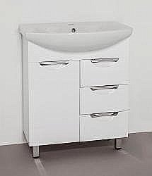 Тумба под раковину Style Line Жасмин 70 белая купить в интернет-магазине сантехники Sanbest