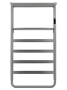 Полотенцесушитель электрический WONZON & WOGHAND DÜSSELDORF, Брашированный никель (WW-A208-BR) купить в интернет-магазине сантехники Sanbest