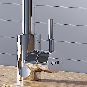 Смеситель для кухни Dorff Logic D3007500 хром купить в интернет-магазине сантехники Sanbest
