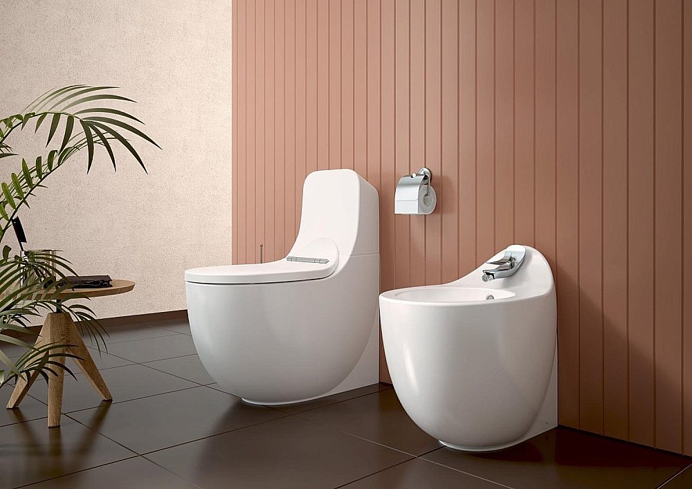 Унитаз напольный Creavit Foglia FG360-11 белый, безободковый, с бачком купить в интернет-магазине Sanbest