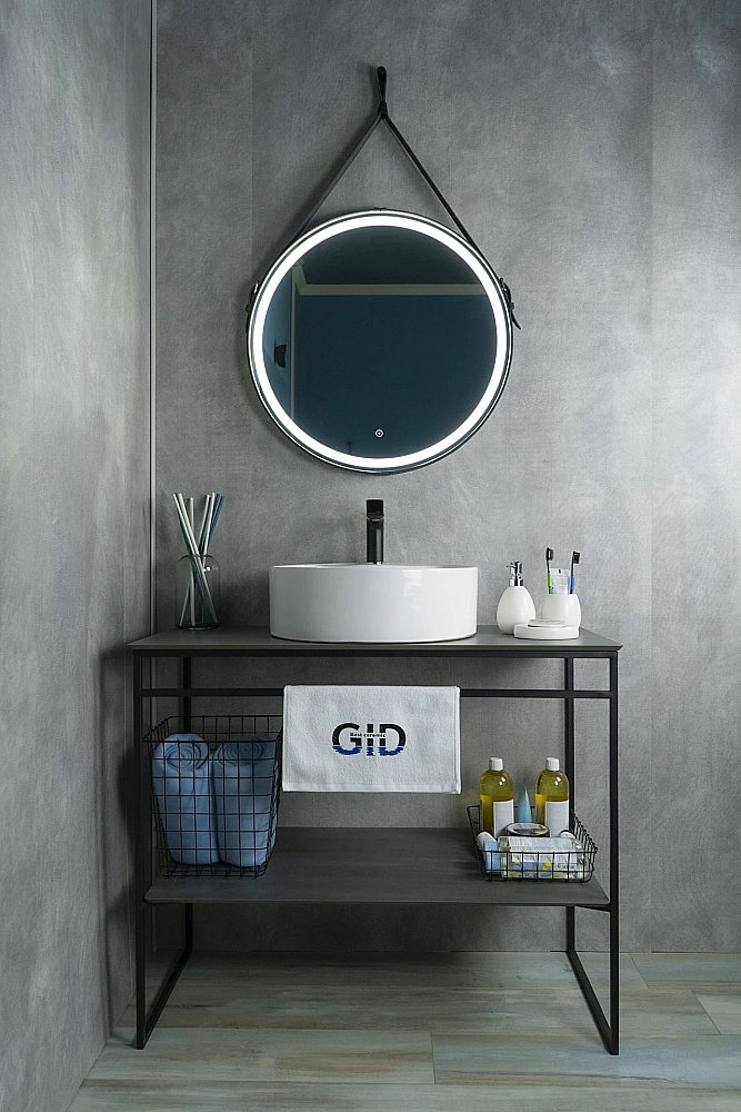 Раковина накладная Gid Esfera 46 N9008b 51104 белая купить в интернет-магазине Sanbest