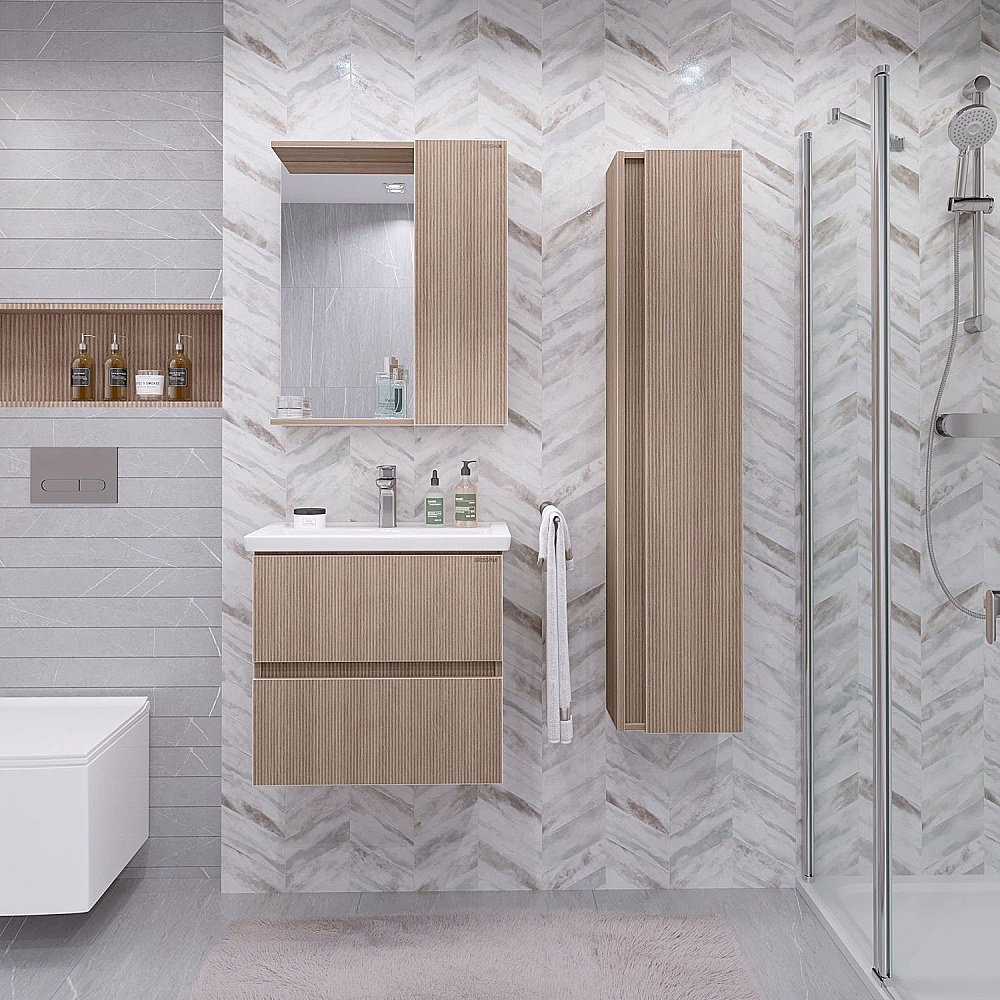 Пенал Grossman Юнит 30 208012 кадена вуд для ванной в интернет-магазине сантехники Sanbest