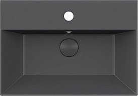 Раковина ISVEA SistemaZ Frame 60 10SF50060SV-2C антрацит матовый купить в интернет-магазине Sanbest