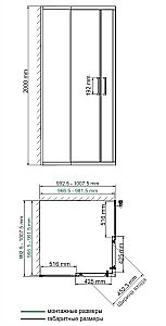 Душевой уголок WasserKRAFT Main 41S19 100x100 купить в интернет-магазине Sanbest
