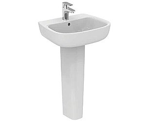 Раковина на пьедестале Ideal Standard Esedra 50 T280801 белая купить в интернет-магазине Sanbest