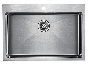 Мойка кухонная Paulmark VAST PM217551-BS брашированная нерж. сталь купить в интернет-магазине сантехники Sanbest