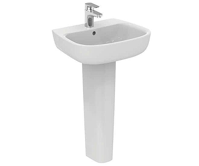 Раковина на пьедестале Ideal Standard Esedra 50 T280801 белая купить в интернет-магазине Sanbest