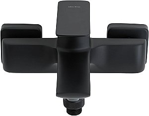 Смеситель для ванны Allen Brau Infinity 5.21006-31 черный матовый купить в интернет-магазине сантехники Sanbest