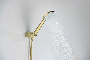 Смеситель для ванны Aquatek Оберон AQ1249BG золото шлифованное купить в интернет-магазине сантехники Sanbest