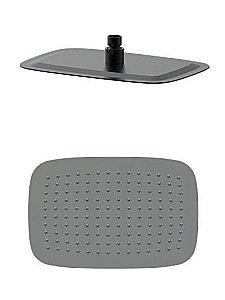 Верхний душ WONZON & WOGHAND, Темный графит (WW-88DP03-BGM) купить в интернет-магазине сантехники Sanbest